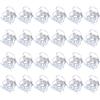 Hotop Hair Clip, 24 Pcs Small Mini Hair Claw Clips for Girls and Women, Non-Slip Plastic Tiny Jaw Clips, Clear view 1
