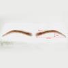 AIRAO Swiss Lace Base Human Hair Eyebrows 1 Pair Style 4#4(Dark Brown Color) view 2