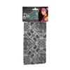 Danbando Headband Head Wrap Bandanna White Black Paisley 4 Way Stretch Sweatband view 1