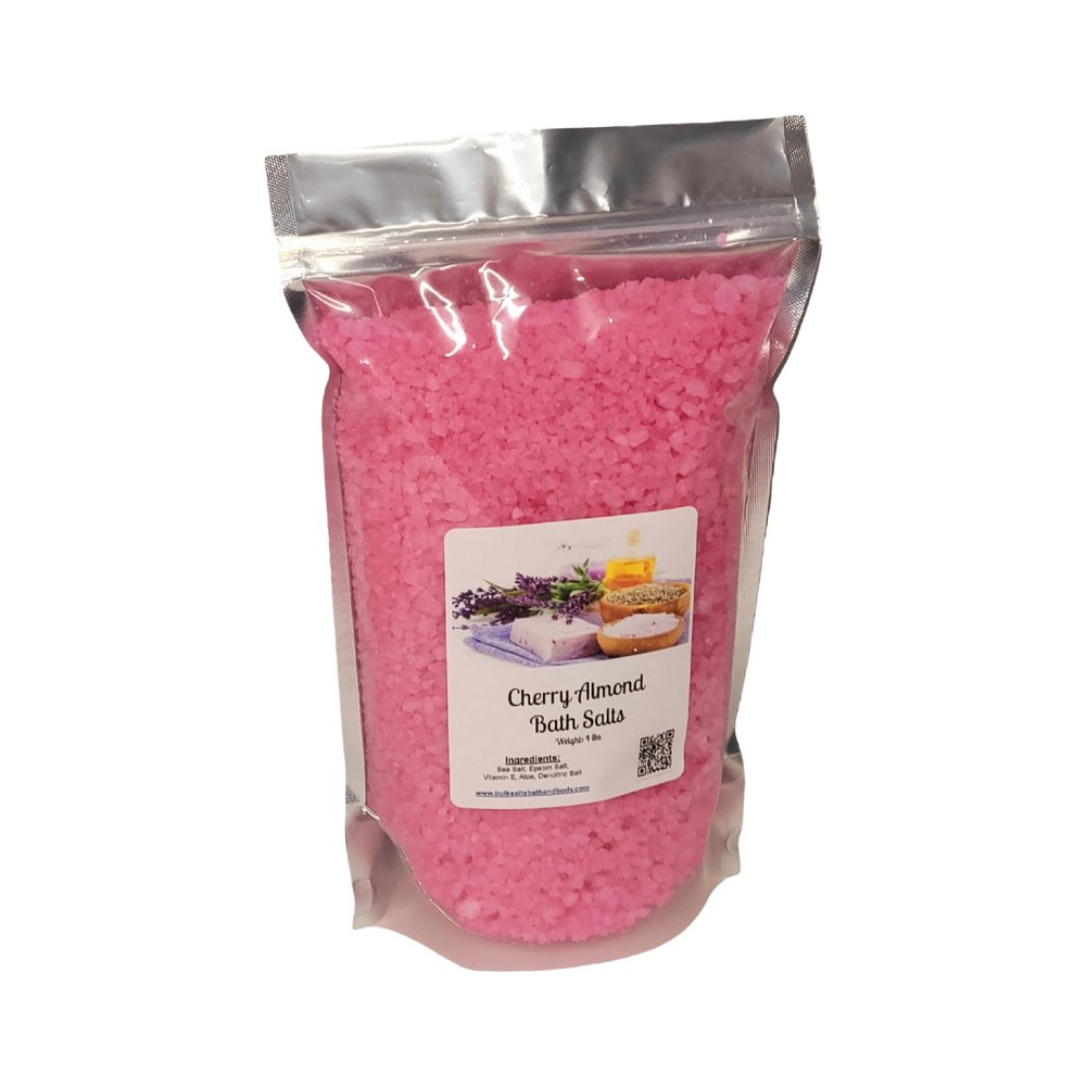 Bath Salts | 4lb Bag | Cherry Almond Scent