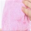 2PCS Fast Drying Hair Hat Cap with Bowknot Long Hair Head Wrap Hat Turban Microfiber Hair Drying Towels Bathroom Products (Pink) view 3