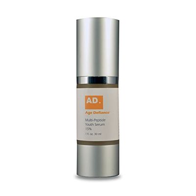 Age Defiance Multi-Peptide Youth Serum 17% 1oz - Potent polypeptide anti-aging formula