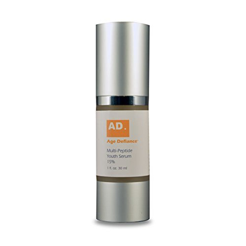 Age Defiance Multi-Peptide Youth Serum 17% 1oz - Potent polypeptide anti-aging formula