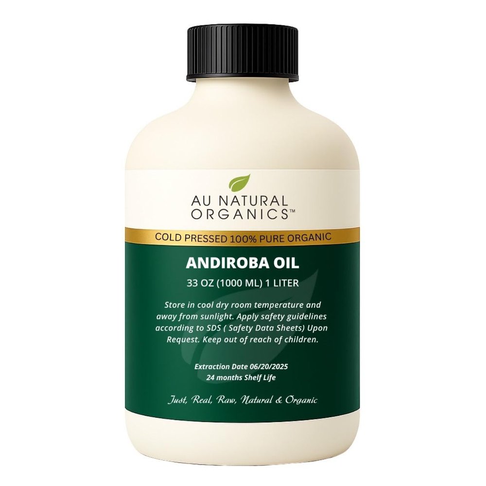 Au Natural Organics 100% Pure Certified Andiroba Oil Wholesale