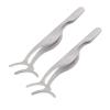 2PCS FALSE EYELASHES EXTENSION APPLICATOR REMOVER CLIP TWEEZERS NIPPER SET by G.S Online Store view 1