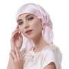 Silk Sleep Caps for Women,Mulberry Silk Night Cap Head Cover Bonnet for Hair Beauty,Chemo view 1