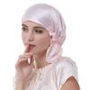 Silk Sleep Caps for Women,Mulberry Silk Night Cap Head Cover Bonnet for Hair Beauty,Chemo view 2