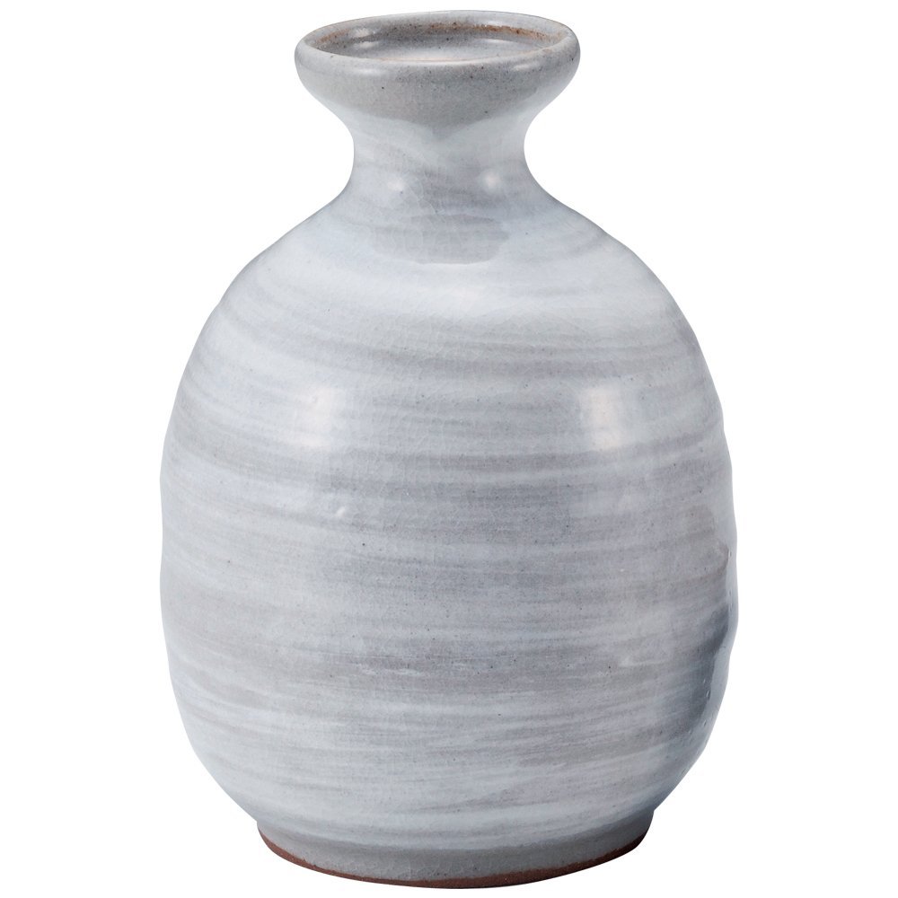 Yamashita Kogei 14079980 Tokuri White, 11.2 fl oz (330 cc), Powdered Brush, No. 2 Tokuri