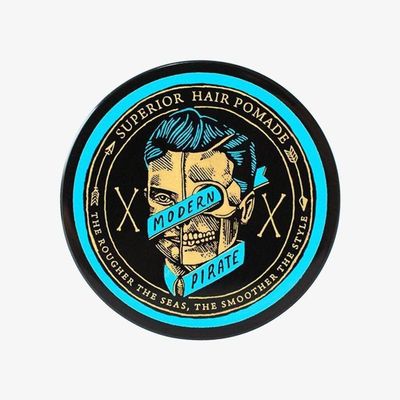 Modern Pirate Superior Hold Pomade High Control Styling Paste with Pomegranate Seed Extract & Vitamin E, 3.4 Oz