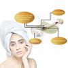 Avany Gua Sha Skincare 3 Pc Set - Organic Coconut Oil + Gua Sha Face and Body Massage Roller Scraper Tools, Lymphatic Drainage & Detox (Gua Sha Tools) view 2