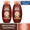 Garnier Whole Blends Smoothing Shampoo with Coconut Oil & Cocoa Butter Extracts, 12.5 Fl Oz (Packaging May Vary), 2 Count view 3