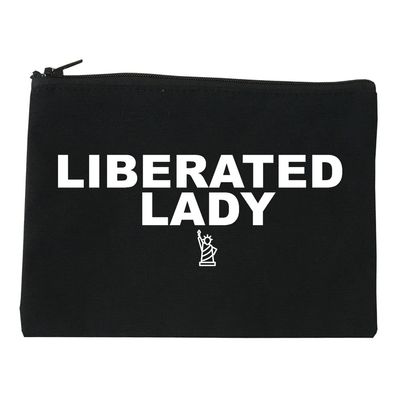 Fashionisgreat Liberaty Lady Cosmetic Makeup Bag Black Medium