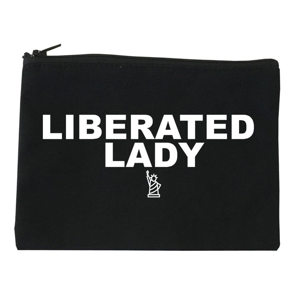 Fashionisgreat Liberaty Lady Cosmetic Makeup Bag Black Medium