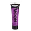 Moon Glow - Neon UV Glitter Face & Body Gel - 0.42oz Purple  Glitter Face Paint view 1