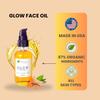 Aspen Kay Naturals Glow - Turmeric & Rosehip Face Oil, Natural & Organic Face Moisturizer with Turmeric, Camellia, Sea Buckthorn and Chamomile - Facial Serum - 2 oz view 2