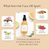 Aspen Kay Naturals Glow - Turmeric & Rosehip Face Oil, Natural & Organic Face Moisturizer with Turmeric, Camellia, Sea Buckthorn and Chamomile - Facial Serum - 2 oz view 3