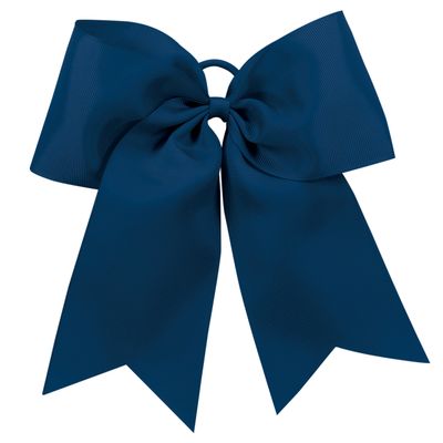 Augusta Sportswear Cheer Hair Bow Navy OS