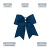 Augusta Sportswear Cheer Hair Bow Navy OS view 2