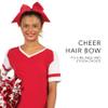 Augusta Sportswear Cheer Hair Bow Navy OS view 4