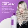 Fanola No Yellow Purple Hair Mask - Acidic pH Deep Conditioning Hair Mask for Blonde, Bleached & Grey Shades - Intense Violet Pigment Neutralizes Brassy Tones (33.8 Fl oz) view 3