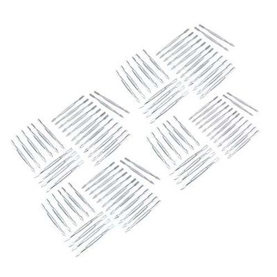 G.S A BIG SET OF100 PCS PROFESSIONAL UPGREAD NAIL CUTICLE PUSHER CHROME PLATED STAINLESS STEEL
