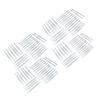 G.S A BIG SET OF100 PCS PROFESSIONAL UPGREAD NAIL CUTICLE PUSHER CHROME PLATED STAINLESS STEEL view 1