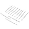 AAPROTOOLS Set of 12 Professional Nail Cuticle Pusher Chrome Plated Stainless Steel A+ Quality view 1