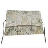 Ivory & Green Batik Straight Edge Razor Storage view 1
