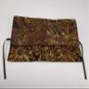 Brown and Gold Batik Straight Edge Razor Storage view 2