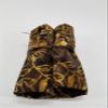 Brown and Gold Batik Straight Edge Razor Storage view 4