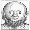 Eye Treatment 1583 Na Mask For Treating Strabismus (Crossed Eyes) Woodcut From Georg BartischS Ophthalmodouleia Das Ist Augendienst 1583 Poster Print by (24 x 36) view 1