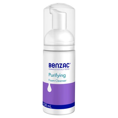 Benzac Daily Facial Foam Cleanser 130ml_AB