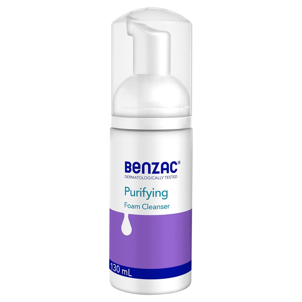 Benzac Daily Facial Foam Cleanser 130ml_AB