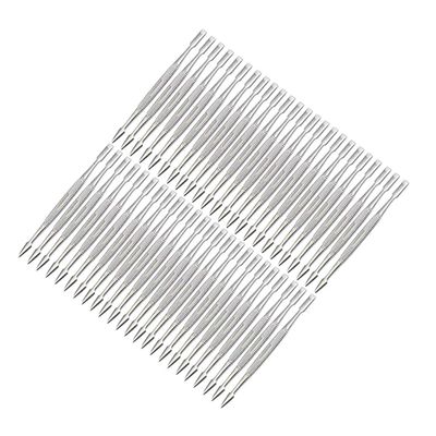 AAPROTOOLS Set of 50 Professional Nail Cuticle Pusher Chrome Plated Stainless Steel A+ Quality
