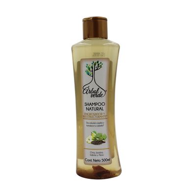 Arbol Verde Shampoo Natural Engrosador y Reestructurante 16 Fl Oz