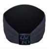 That's A Wrap Women's Rhinestone Accented Angelic Butterfly Knotty Band KB1125B Black# view 2