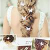 10PCS Women Girls 2-layer Butterfly Hair Snap Clips Barrettes Lace Hair Bows Pins Women Edge Clip Clamps Hair Accessories (Colourful) view 4