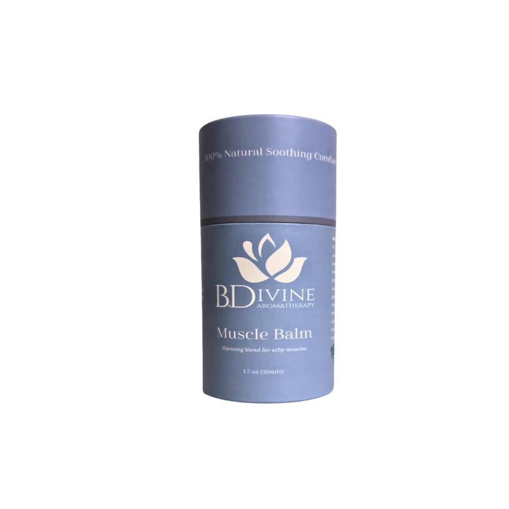 Muscle Relief Balm. Warming, Soothing Muscle Rub (1.7oz each) Natural, for joints, back, elbow, hands, feet and neck.