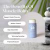 Muscle Relief Balm. Warming, Soothing Muscle Rub (1.7oz each) Natural, for joints, back, elbow, hands, feet and neck. view 3