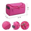 Rojeam Travel Hanging Toiletry Bag Waterproof Wash Bag for Men & Women Toiletries Organizer Make Up Bag Cosmetic Bag view 2