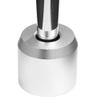 Safety Stand,Shaver Holder, Round Zinc Alloy Mustache Shaver Brush Base Beard Shaving Brush Stand(01#) view 4