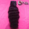 10A Indian Human Hair 3 Bundles Curly Remy Hair Extensions Human Hair Black by Nile (16, 16, 18") view 4