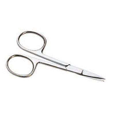 6 Cuticle Scissors Manicure Pedicure Nail Sewing Embroidery 3.5" Straight
