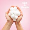 Pretty White Cotton Wool Balls, 100 g view 2