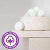 Pretty White Cotton Wool Balls, 100 g view 4