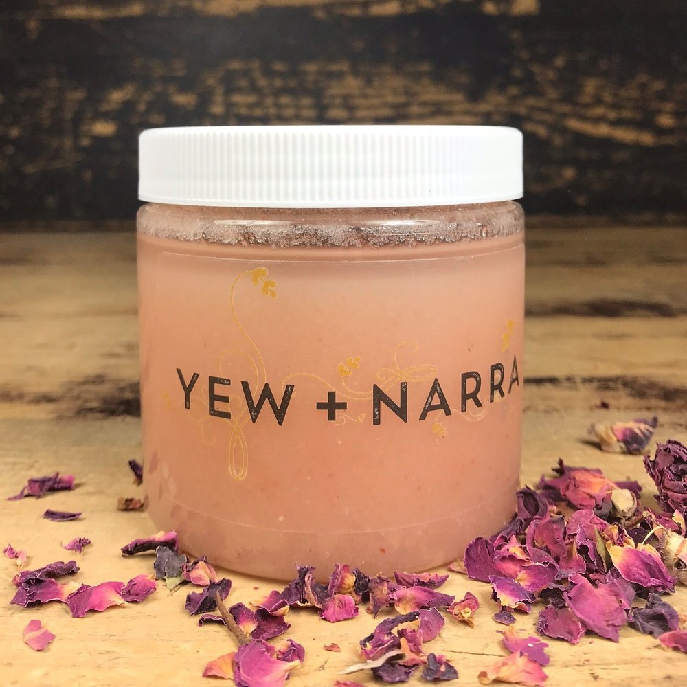 Himalayan Rose Body Scrub 16oz