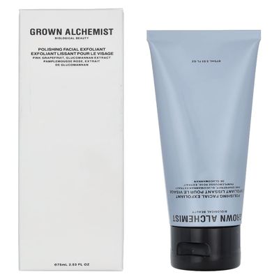 Grown Alchemist Women's Polishing Facial Exfoliant, Pink Grapefruit, Glucomannan E, One Size
