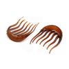 2PCS Coffee Color Styling DIY Puffed Hair Ponytail Horsetail Updo Style Clip Volume Boost Comb Tool by Unoopler view 1
