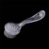 5 Pcs Plastic Nail Dust Clean Cleaning Brushes Pedicure Round Head Cleaning Brush Nail Accesories Tools Nail Art Powder Clean Brush with Cap Random Color view 4