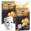 Azure Cosmetics 24K Gold and Caviar Anti Aging Luxury Face Mask - Hydrating & Firming Facial Mask - Helps Reduce Wrinkles & Fine Lines - With Hyaluronic Acid & Collagen - Made in Korea - Pack of 5 view 1